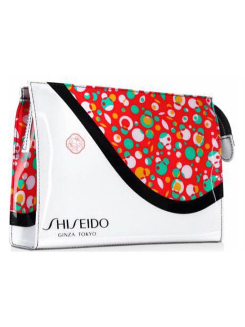 Shiseido Cosmetic Bag Limited Edition Kimono Print + 7 Skincare Samples Bio-Perf